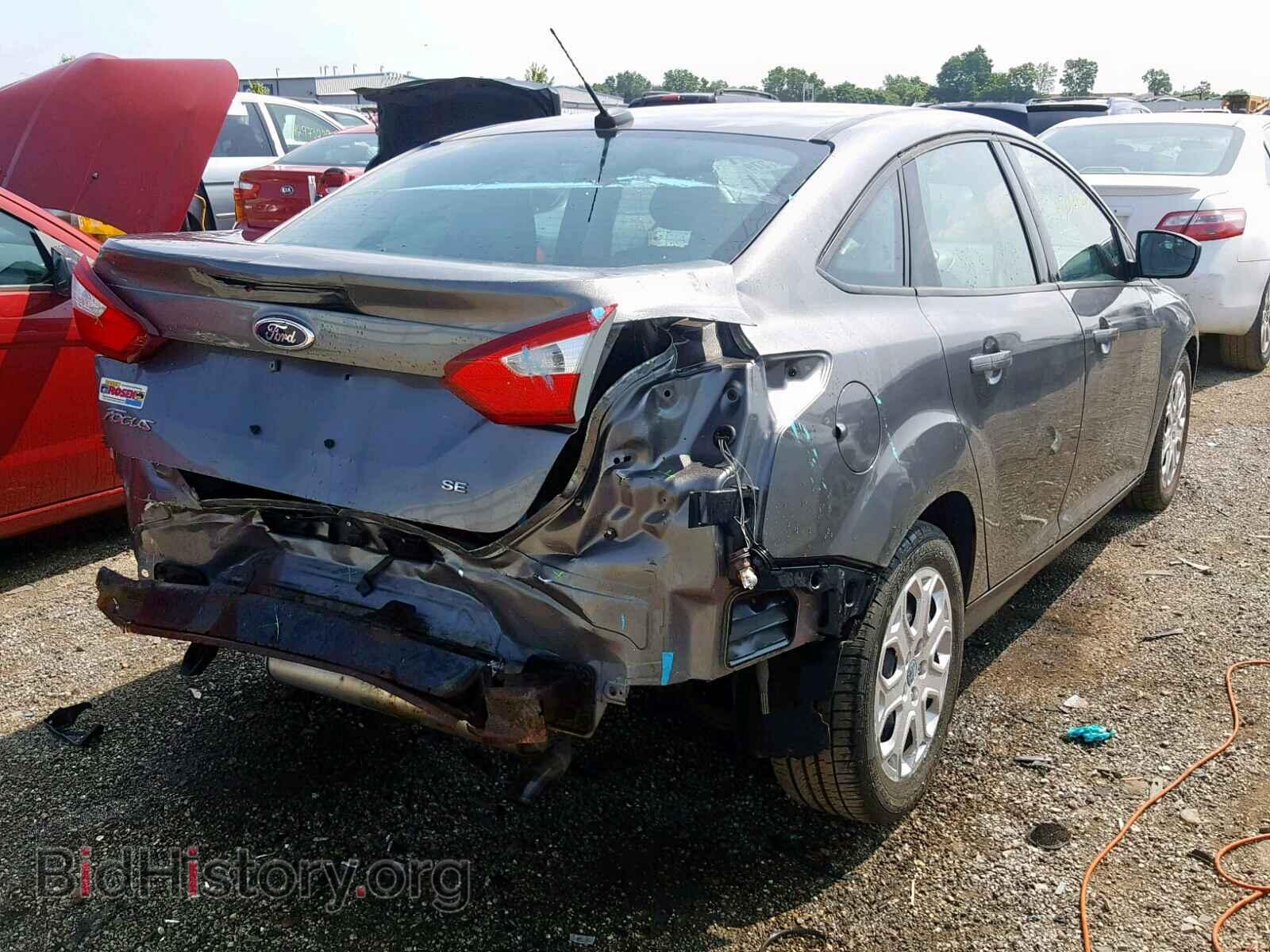2012 FORD FOCUS SE - VIN: 1FAHP3F2XCL271407 - Фото 4