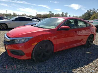 2017 Honda CIVIC LX, red — VIN 2HGFC2F59HH575030, Copart