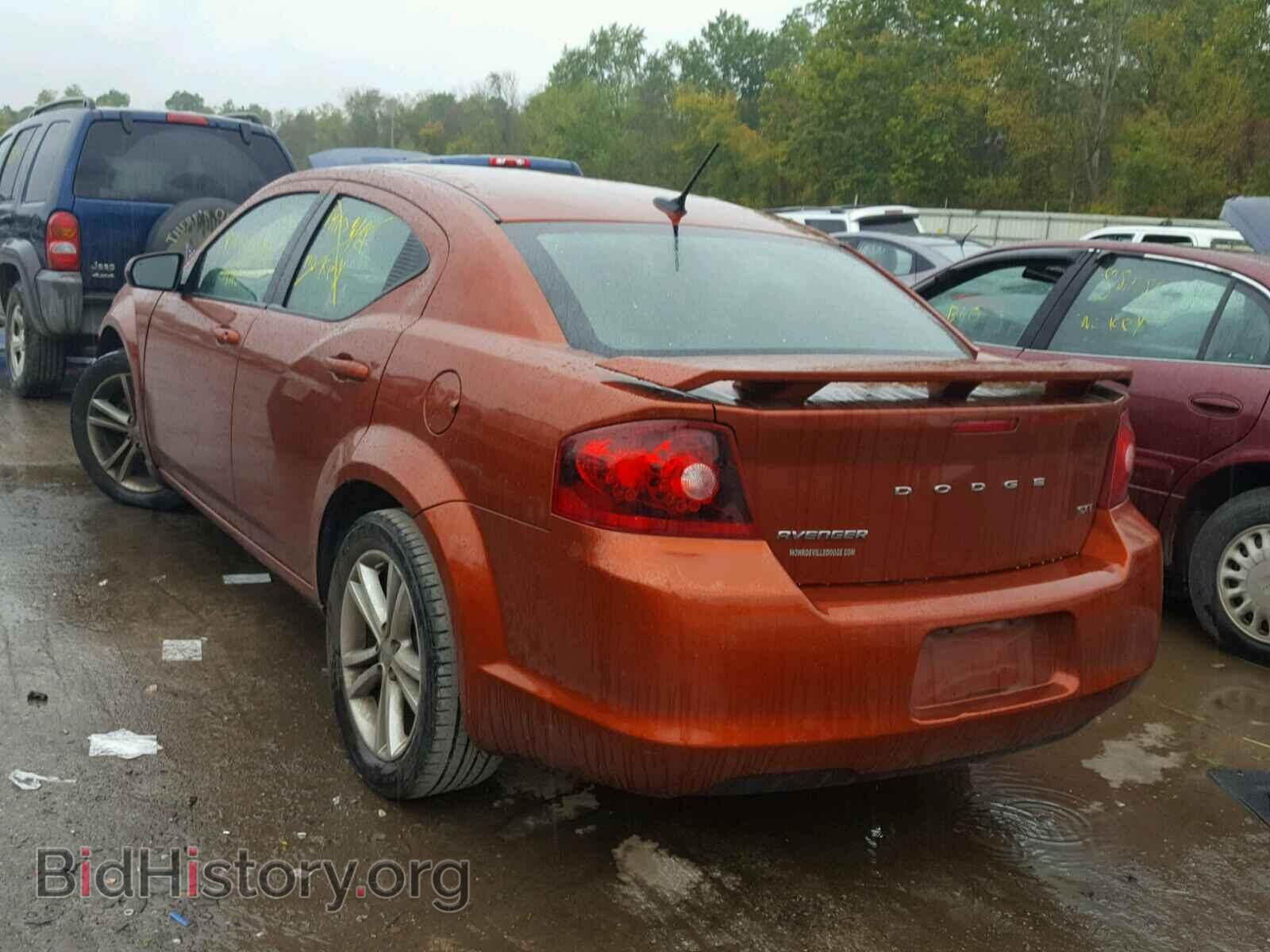 2012 DODGE AVENGER - VIN: 1C3CDZCB6CN178770 - Фото 3