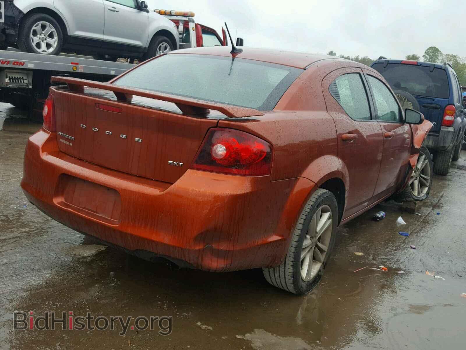 2012 DODGE AVENGER - VIN: 1C3CDZCB6CN178770 - Фото 4