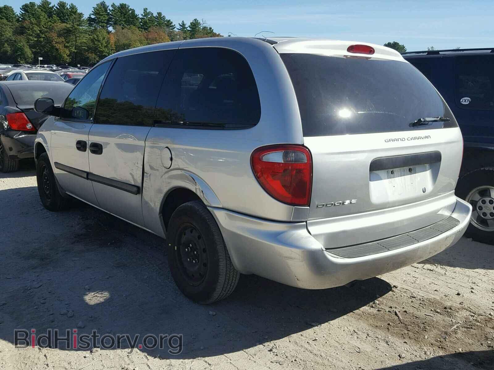 2006 DODGE CARAVAN - VIN: 1D4GP24RX6B520771 - Фото 3