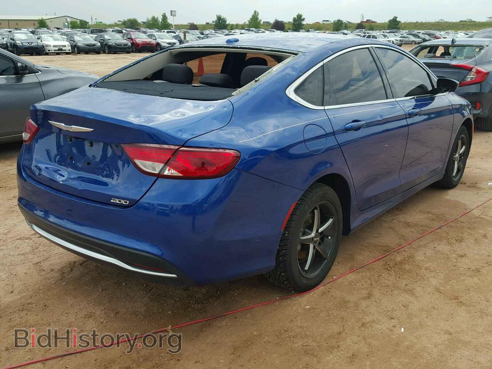 2015 CHRYSLER 200 - VIN: 1C3CCCABXFN748633 - Фото 4