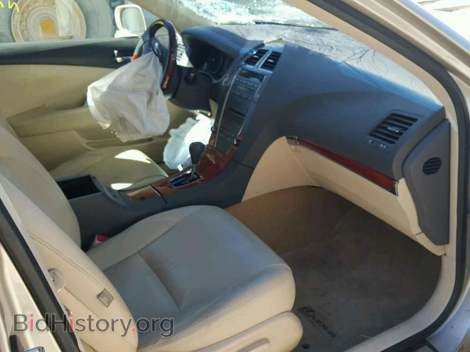 2010 LEXUS ES 350 - VIN: JTHBK1EG8A2407020 - Фото 5