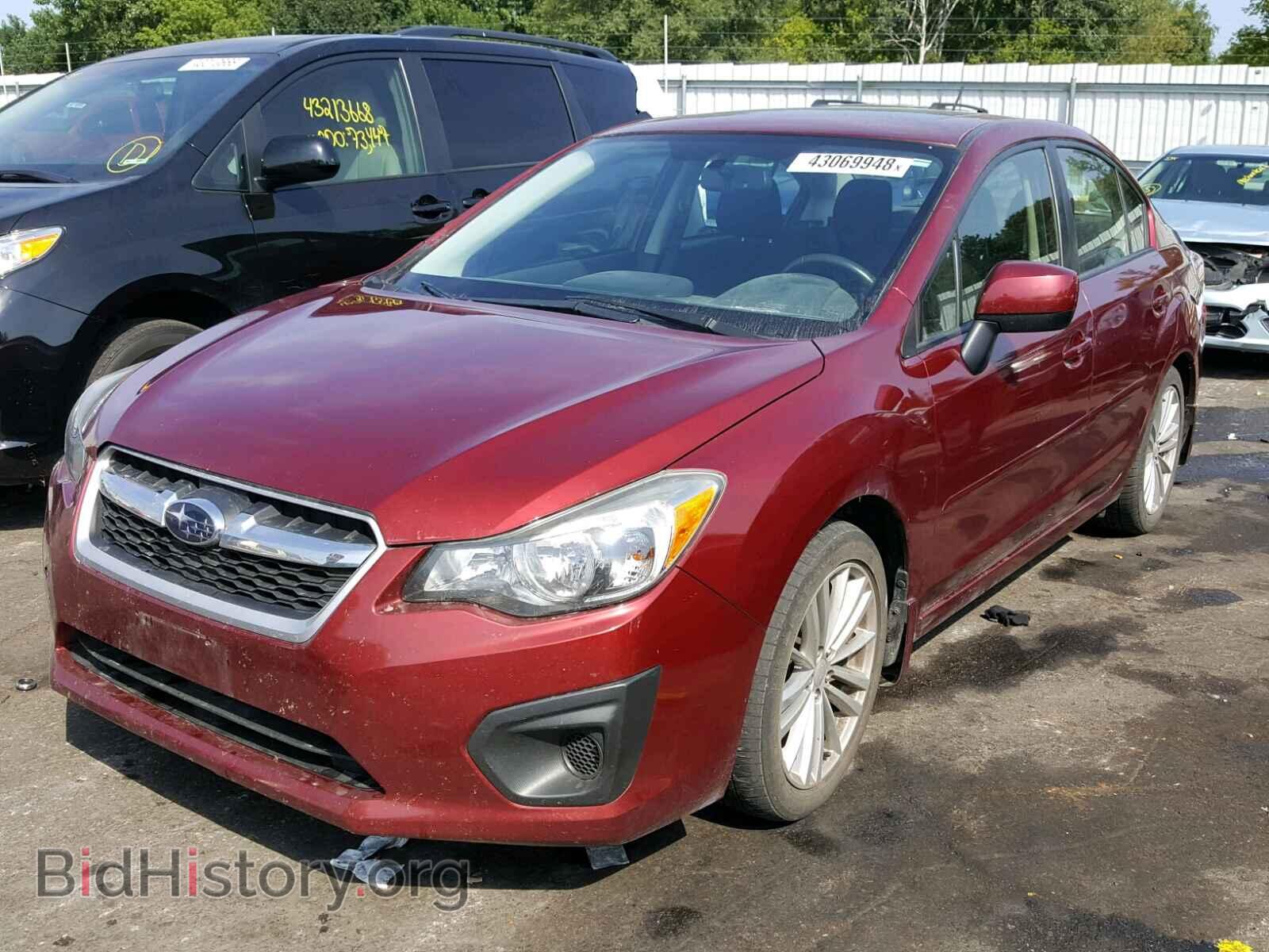 2012 SUBARU IMPREZA - VIN: JF1GJAD66CH022709 - Фото 2