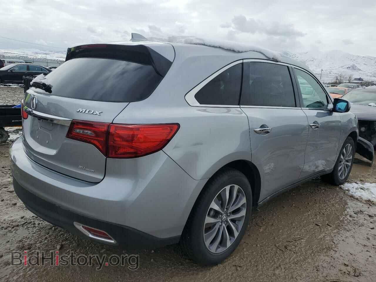 2016 ACURA MDX - VIN: 5FRYD4H47GB051785 - Фото 3