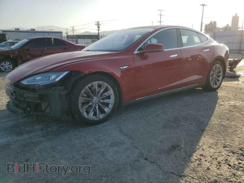 2016 Tesla MODEL S (VIN 5YJSA1E29GF135625) — фото 1 из 15, Copart, повреждение: передняя часть