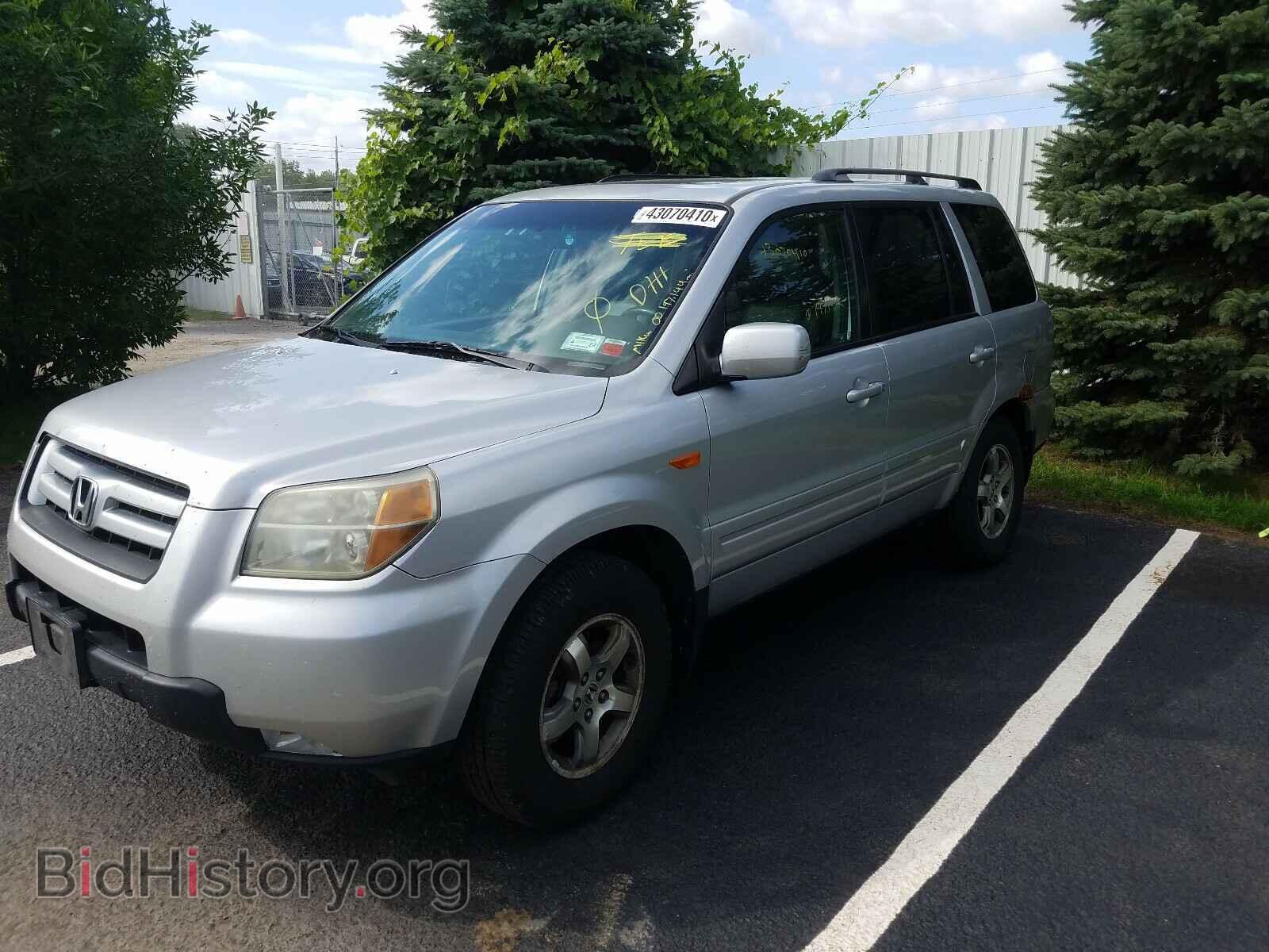 2006 HONDA PILOT - VIN: 2HKYF18596H533614 - Фото 2