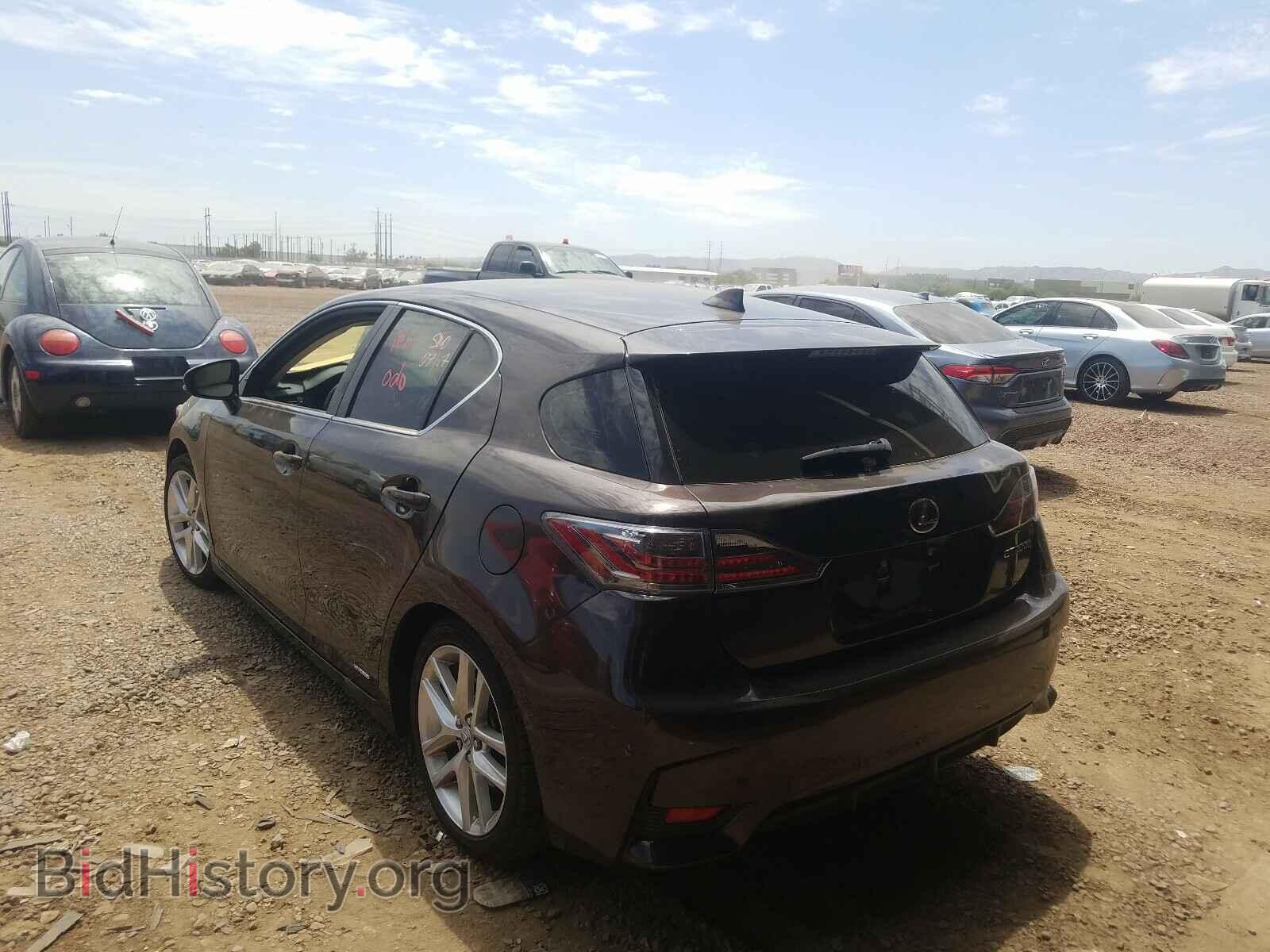 2016 LEXUS CT 200 - VIN: JTHKD5BH8G2264996 - Фото 3