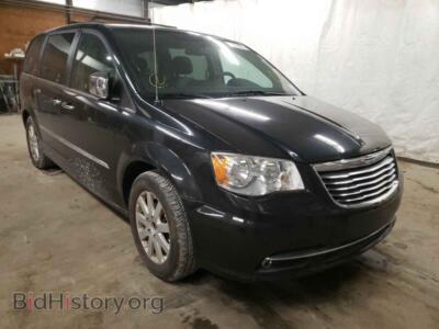 2011 Chrysler MINIVAN Town & COU, black — VIN 2A4RR8DG4BR803612, Copart