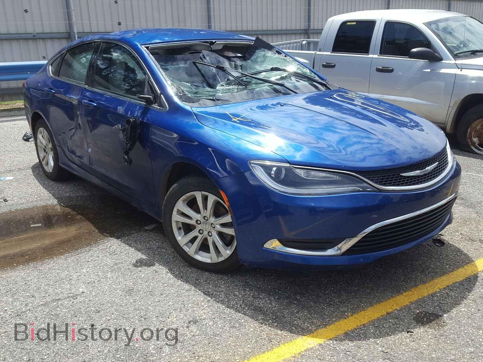 Фотография 1C3CCCAB0FN739939 - CHRYSLER 200 2015