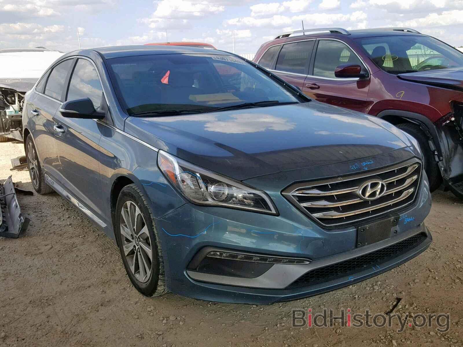 Фотография 5NPE34AF0FH189994 - HYUNDAI SONATA 2015