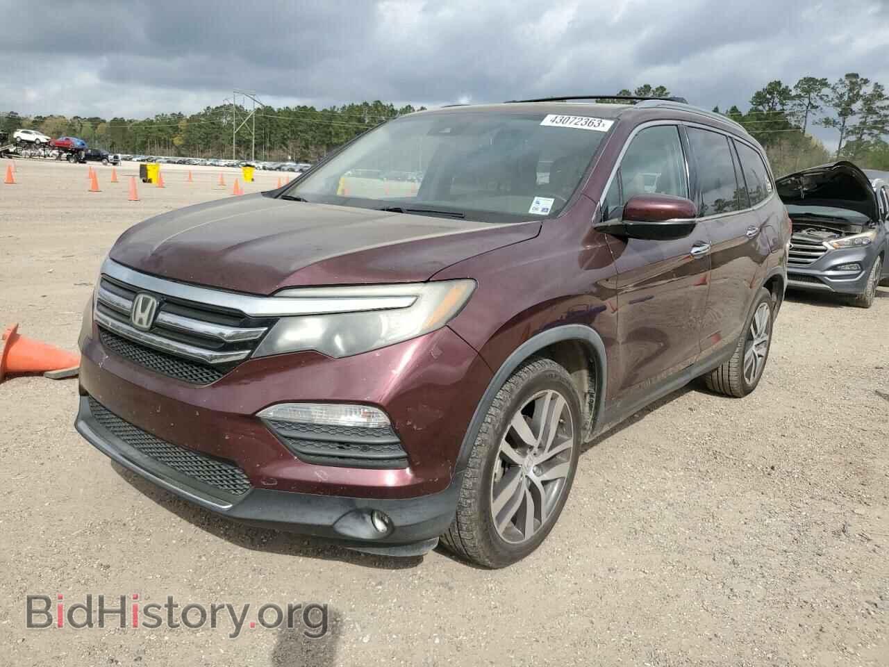 Фотография 5FNYF5H90GB004689 - HONDA PILOT 2016