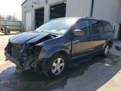 2013 Dodge CARAVAN SXT, blue — VIN 2C4RDGCG6DR611272, Copart