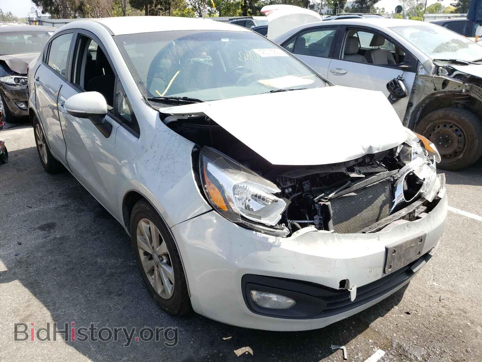 Фотография KNADN4A37E6360581 - KIA RIO 2014