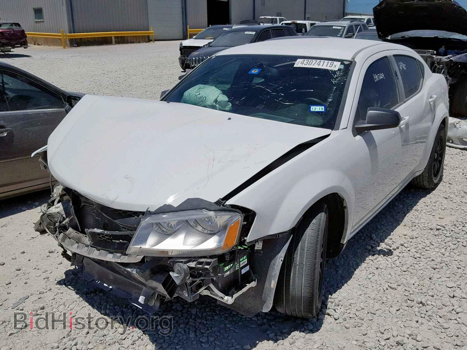 2013 DODGE AVENGER - VIN: 1C3CDZAG5DN760388 - Фото 2