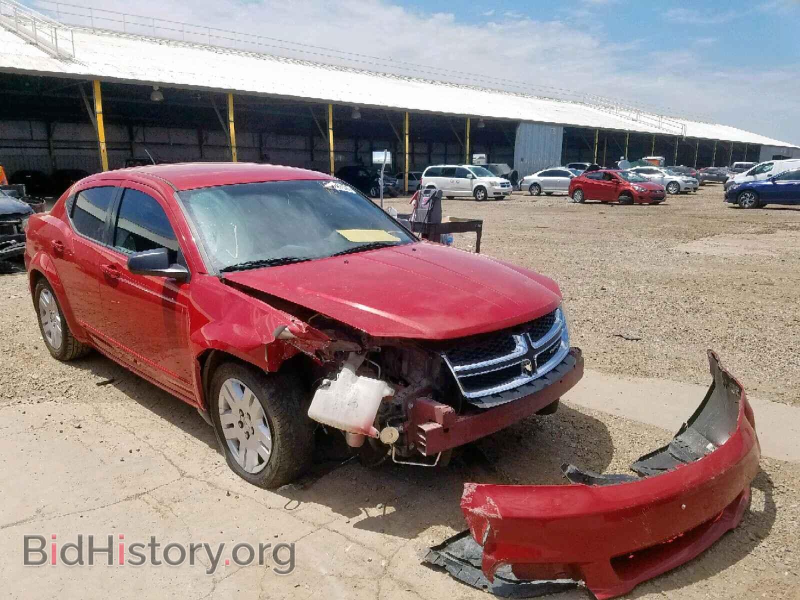 Photo 1C3CDZAG2CN310213 - DODGE AVENGER 2012