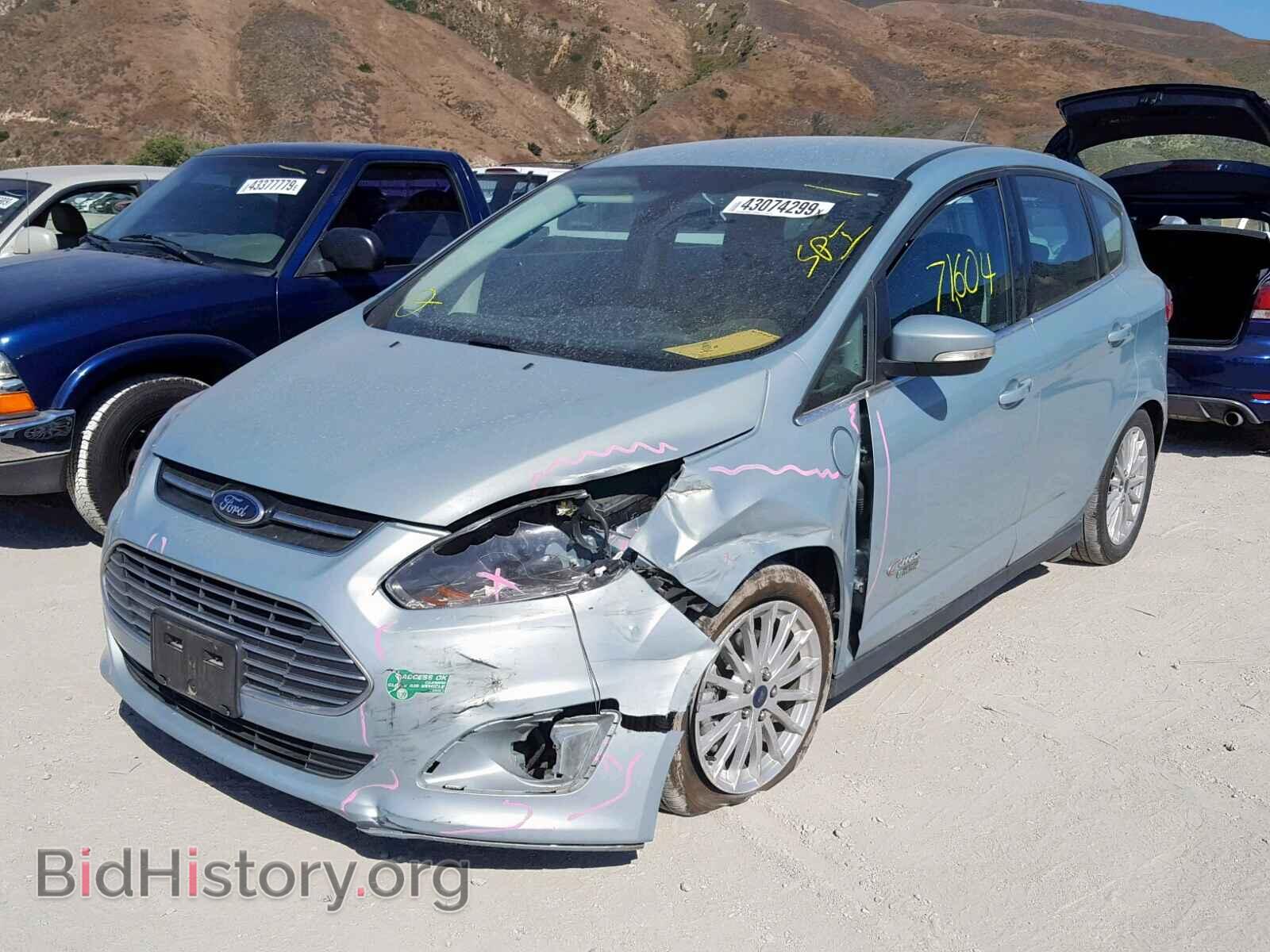 2014 FORD CMAX - VIN: 1FADP5CU7EL514237 - Фото 2