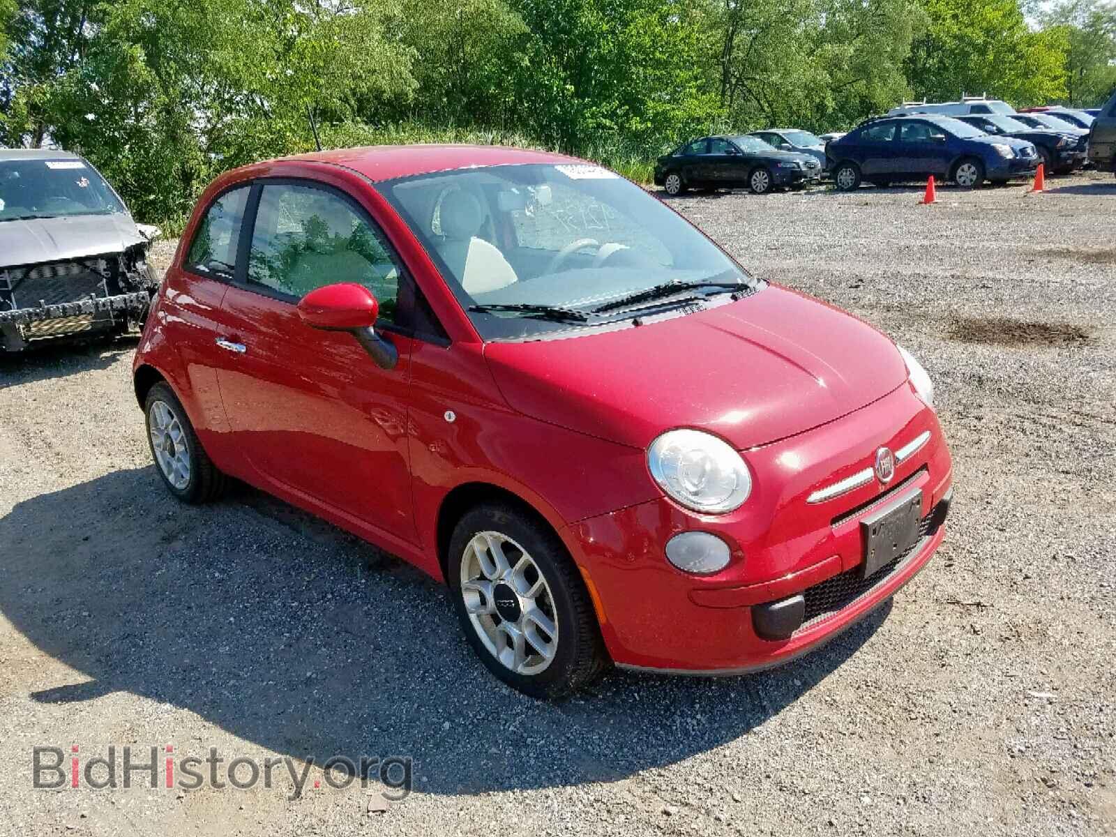 Фотография 3C3CFFAR8CT105165 - FIAT 500 2012