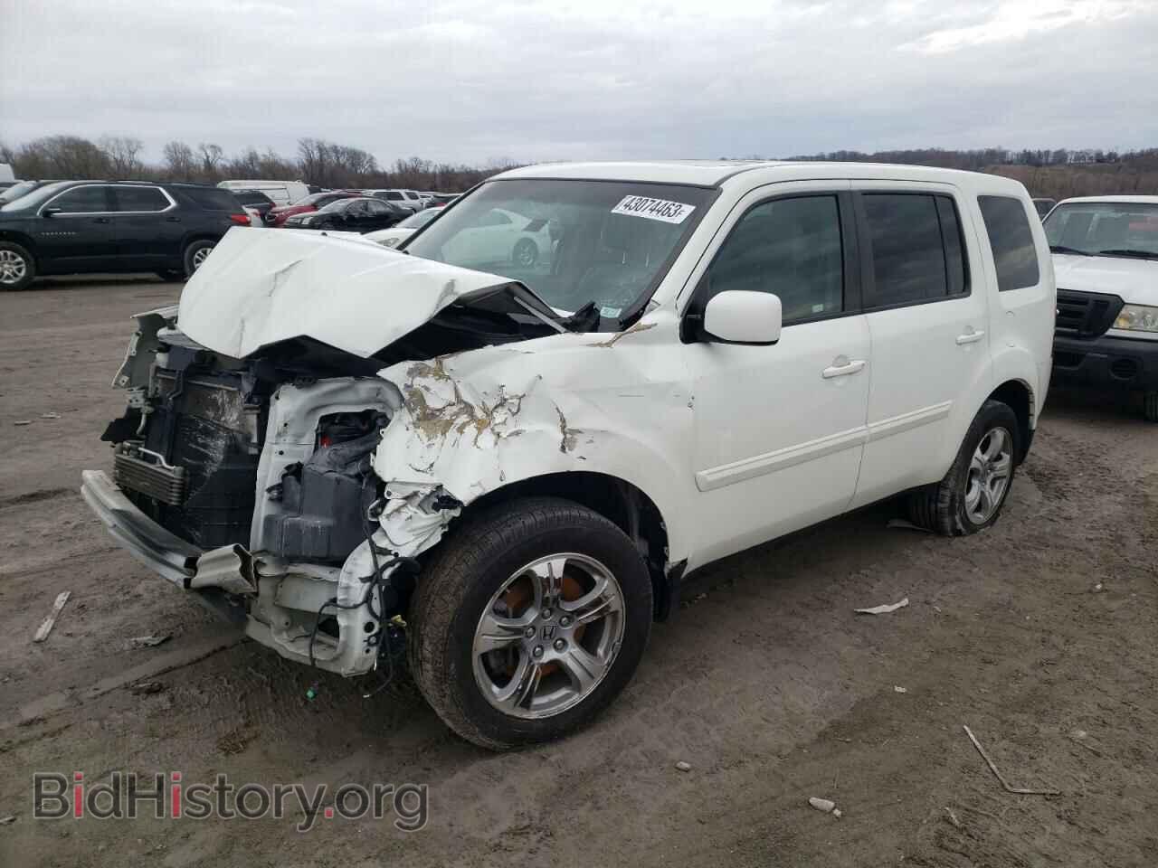 Photo 5FNYF4H62CB075869 - HONDA PILOT 2012