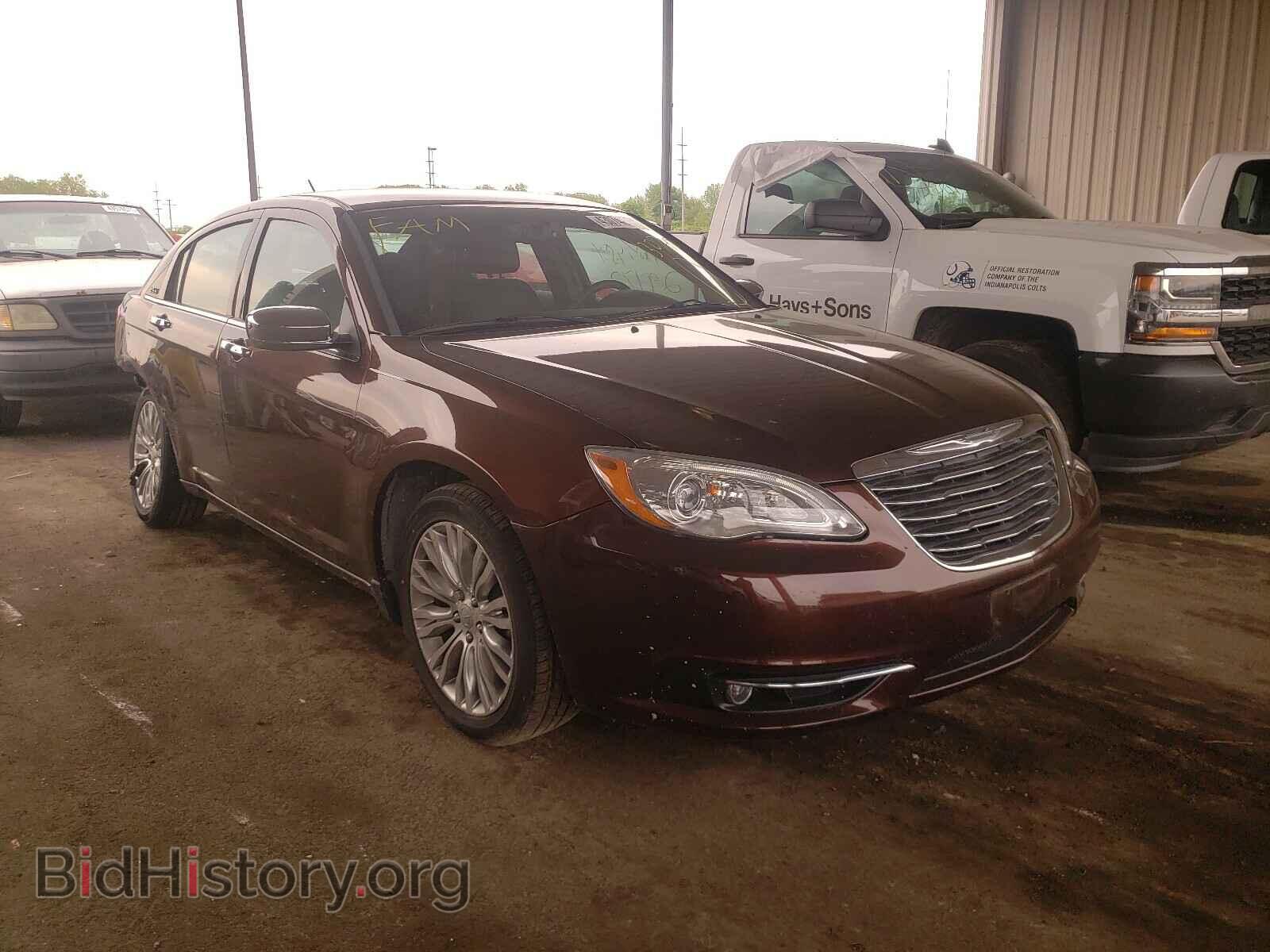 Фотография 1C3CCBCB5CN263593 - CHRYSLER 200 2012
