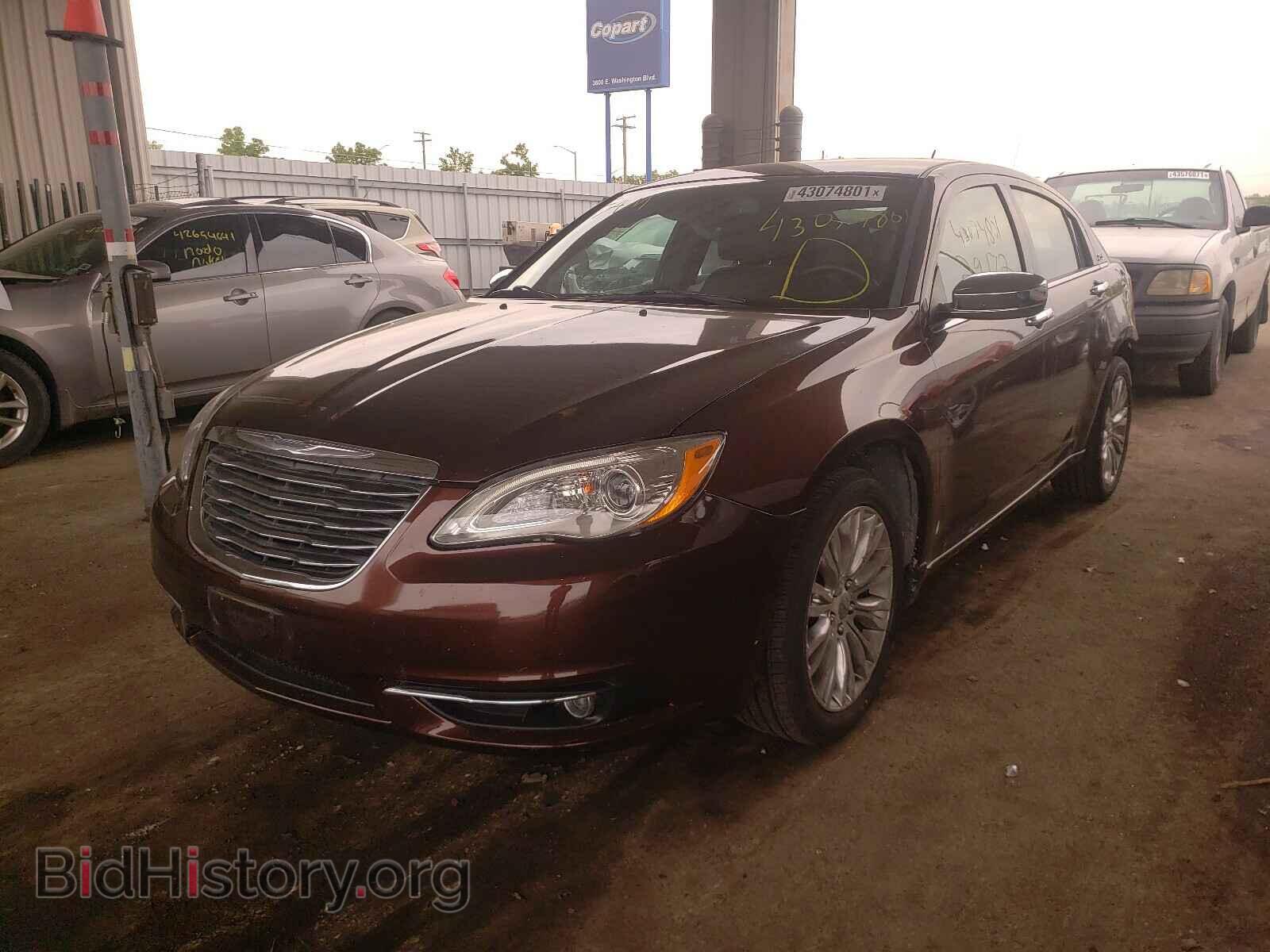 2012 CHRYSLER 200 - VIN: 1C3CCBCB5CN263593 - Фото 2
