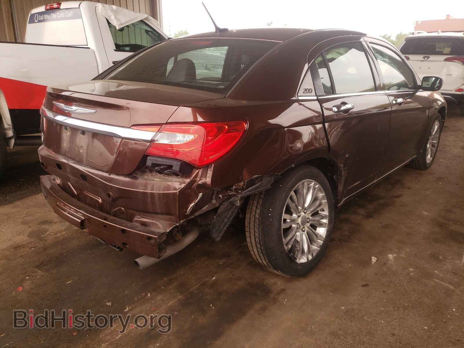 2012 CHRYSLER 200 - VIN: 1C3CCBCB5CN263593 - Фото 4