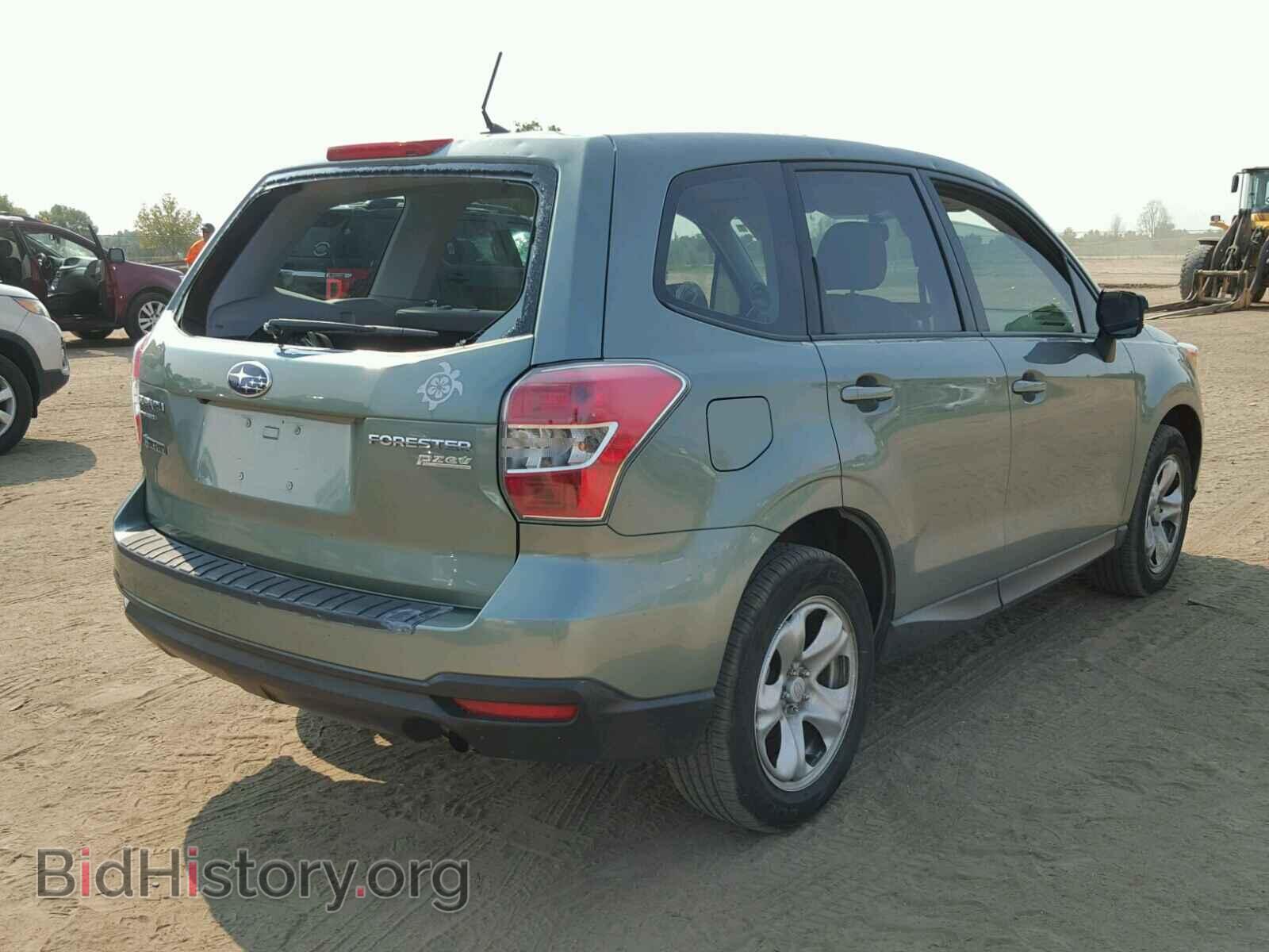 2015 SUBARU FORESTER - VIN: JF2SJAAC5FG433528 - Фото 4