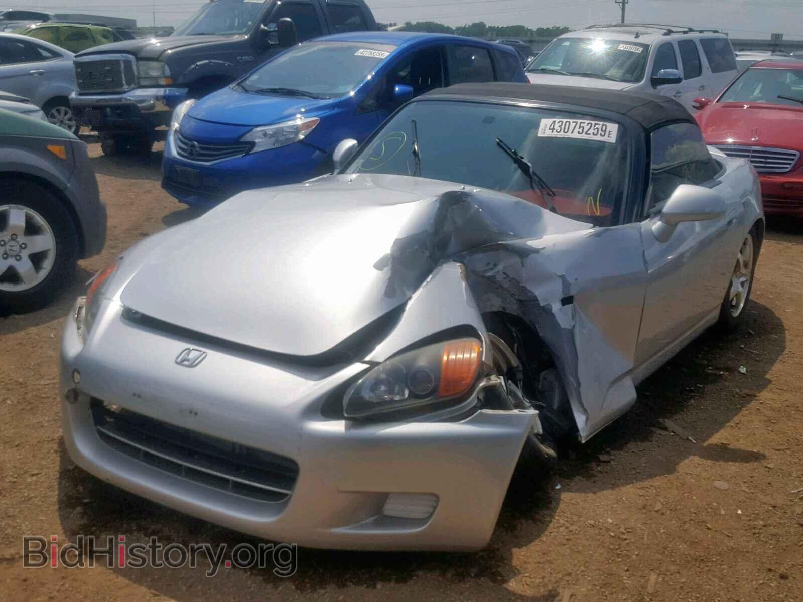 2002 HONDA S2000 - VIN: JHMAP11412T001388 - Фото 2