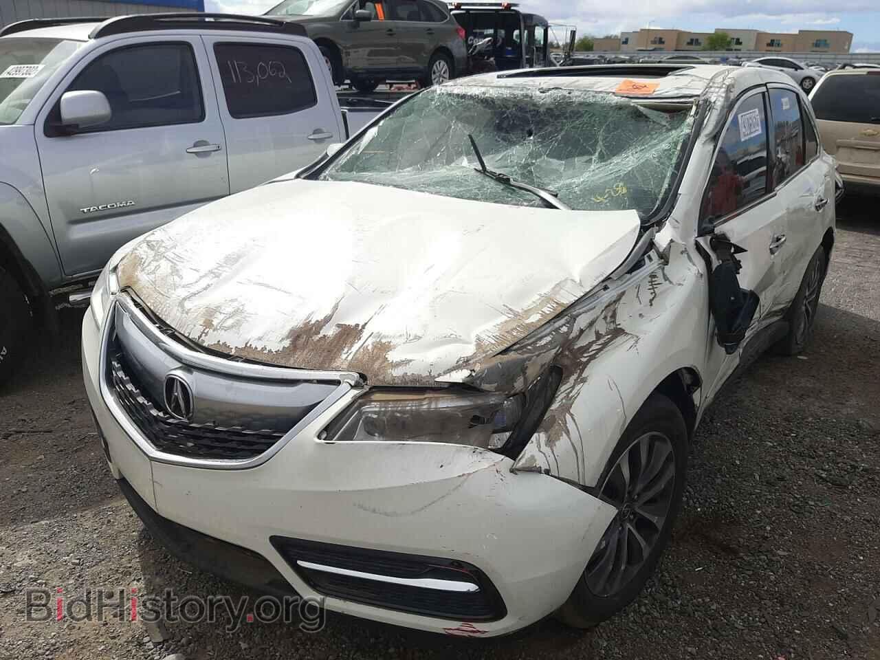 2016 ACURA MDX - VIN: 5FRYD3H4XGB014112 - Фото 2
