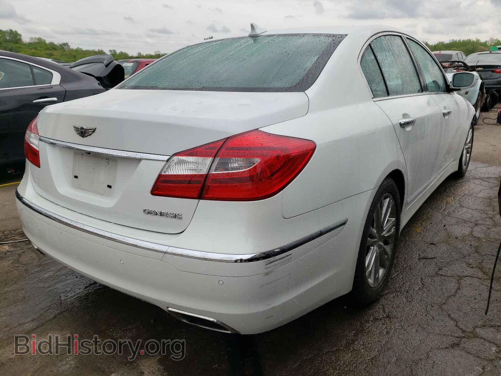 2012 HYUNDAI GENESIS - VIN: KMHGC4DD2CU181976 - Фото 4