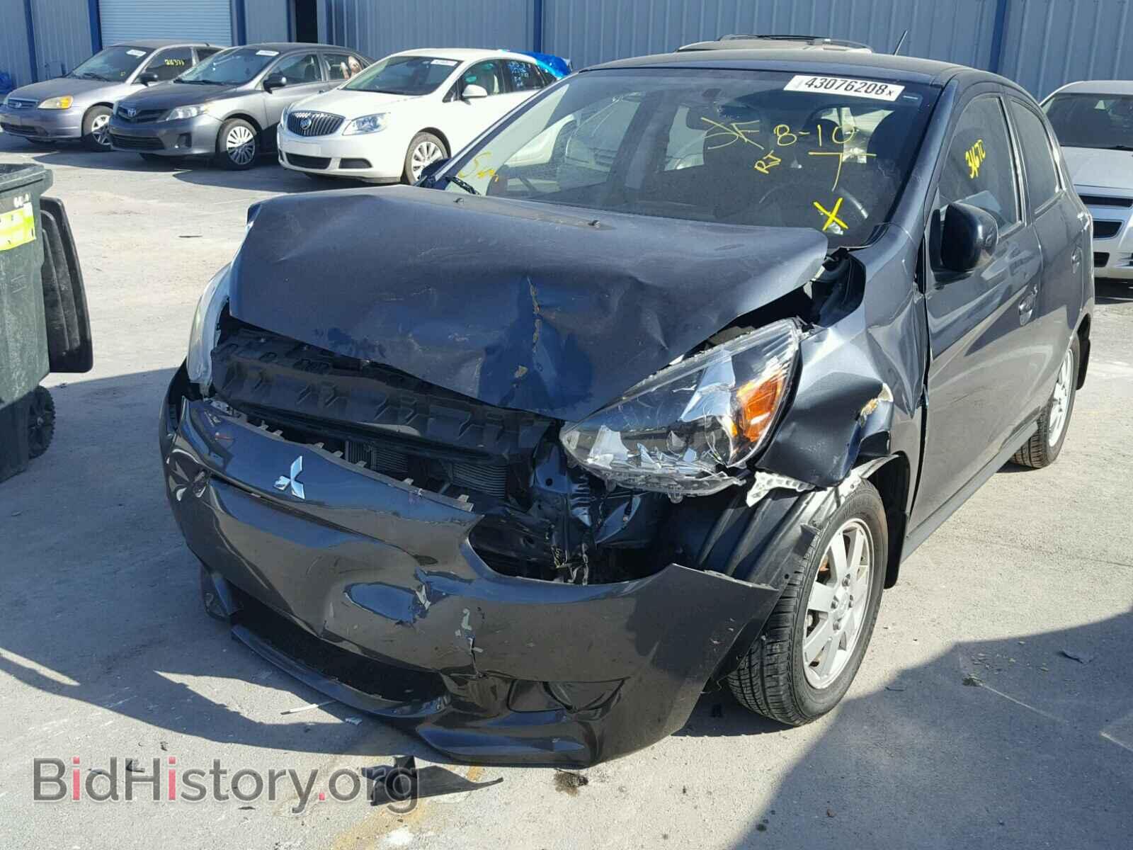 2015 MITSUBISHI MIRAGE - VIN: ML32A4HJ1FH030969 - Фото 2