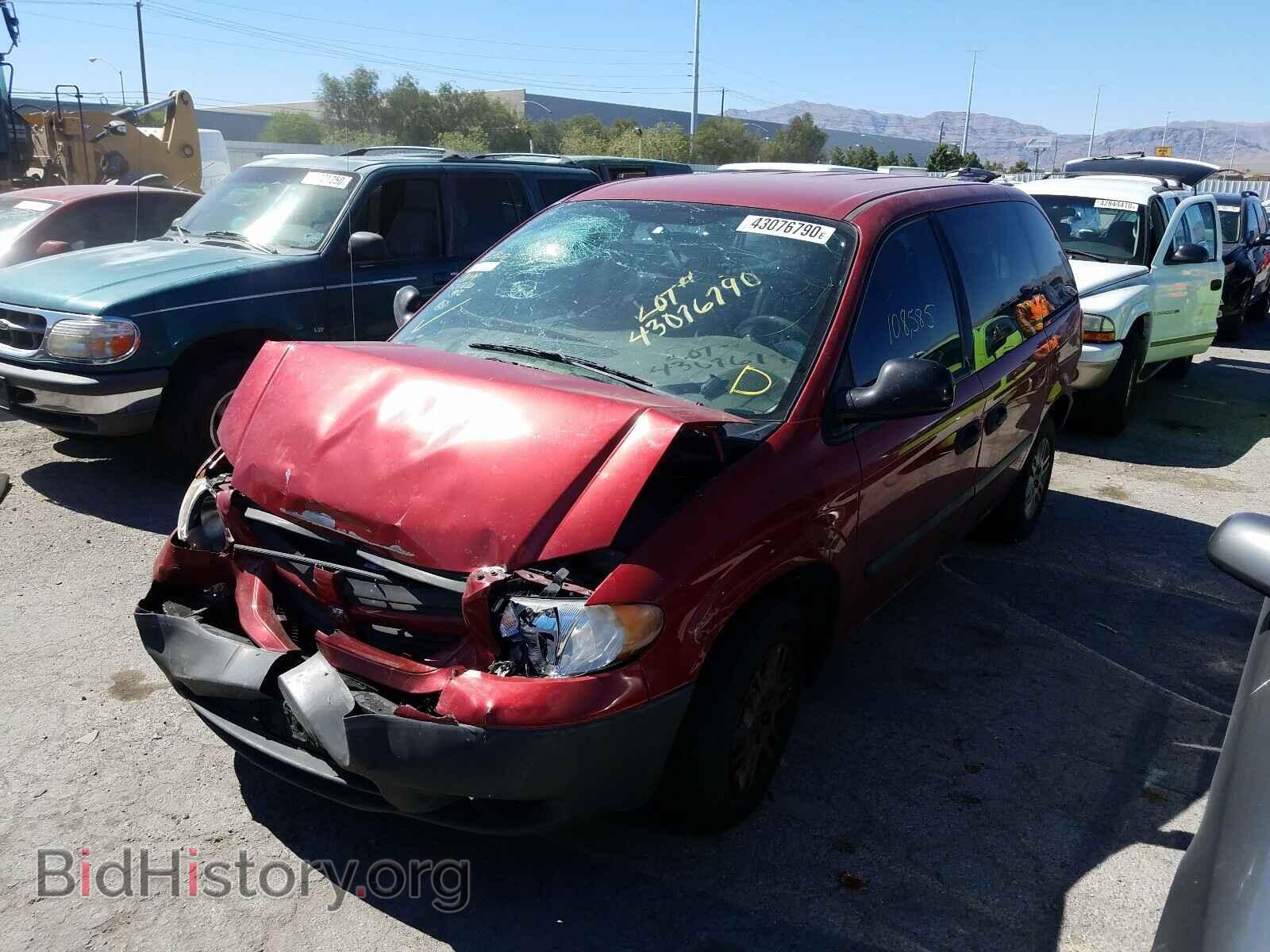 2006 DODGE CARAVAN - VIN: 1D4GP25B46B737573 - Фото 2
