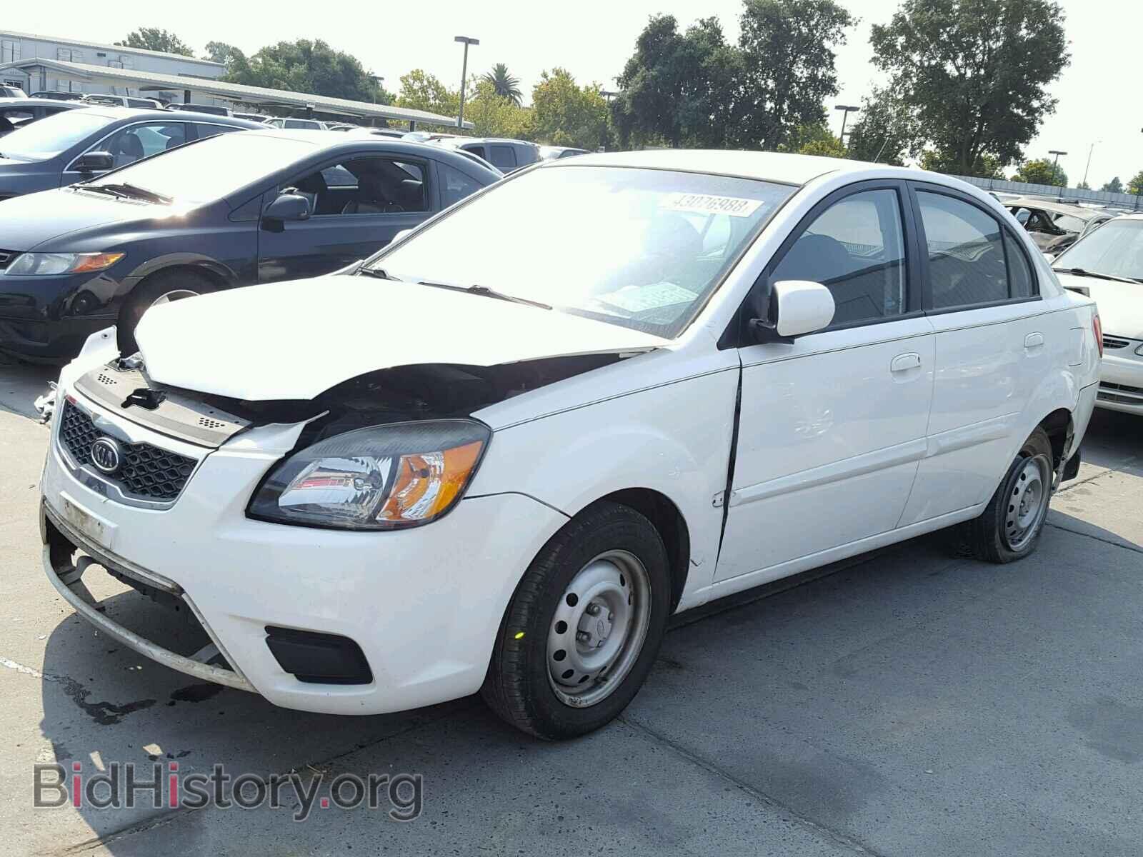 2011 KIA RIO BASE - VIN: KNADH4A36B6850870 - Photo 2