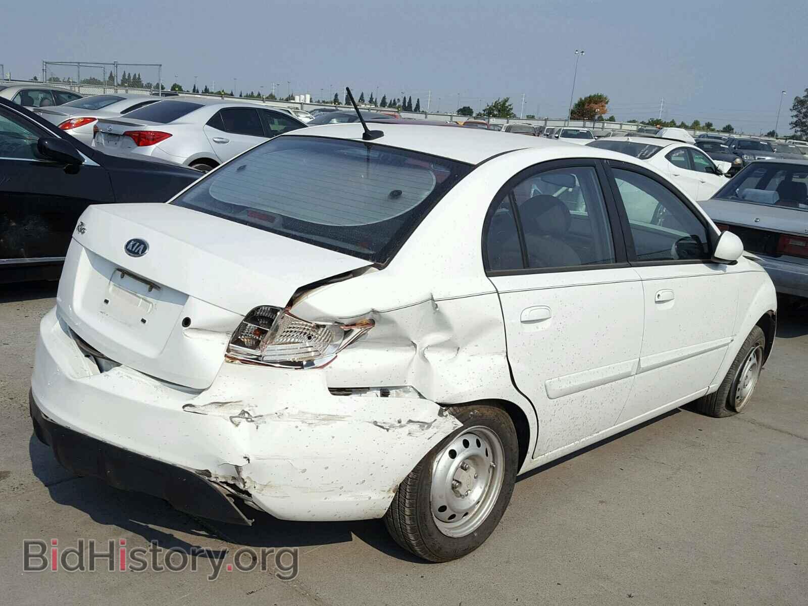 2011 KIA RIO BASE - VIN: KNADH4A36B6850870 - Photo 4