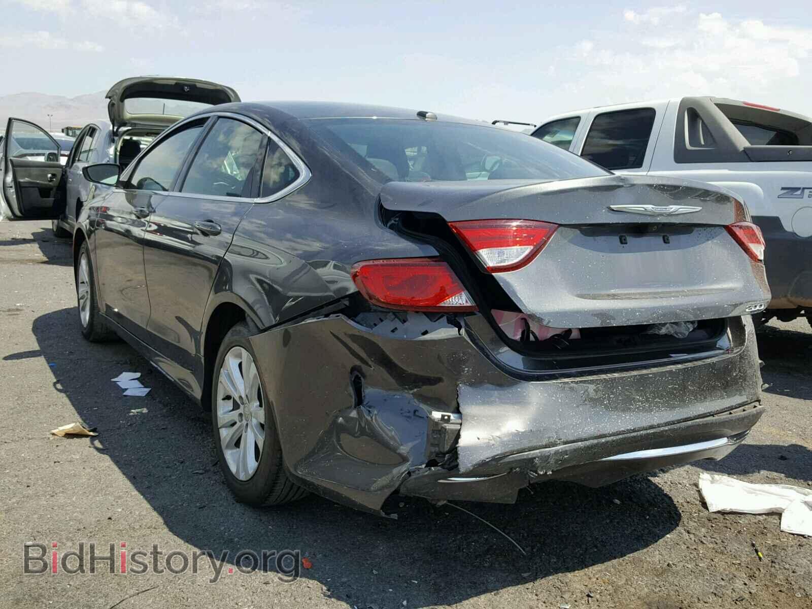 2015 CHRYSLER 200 - VIN: 1C3CCCAB7FN628403 - Фото 3
