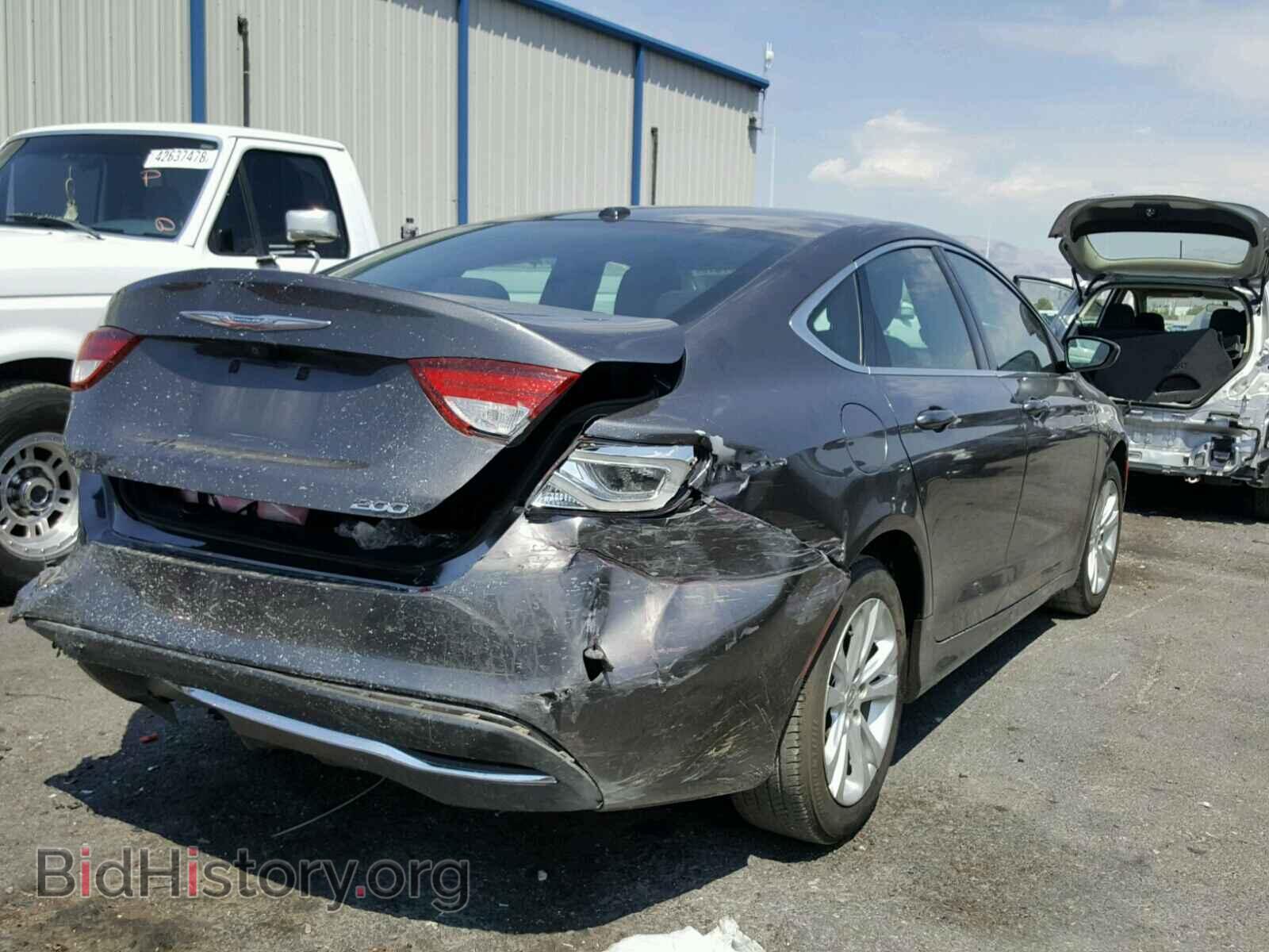 2015 CHRYSLER 200 - VIN: 1C3CCCAB7FN628403 - Фото 4