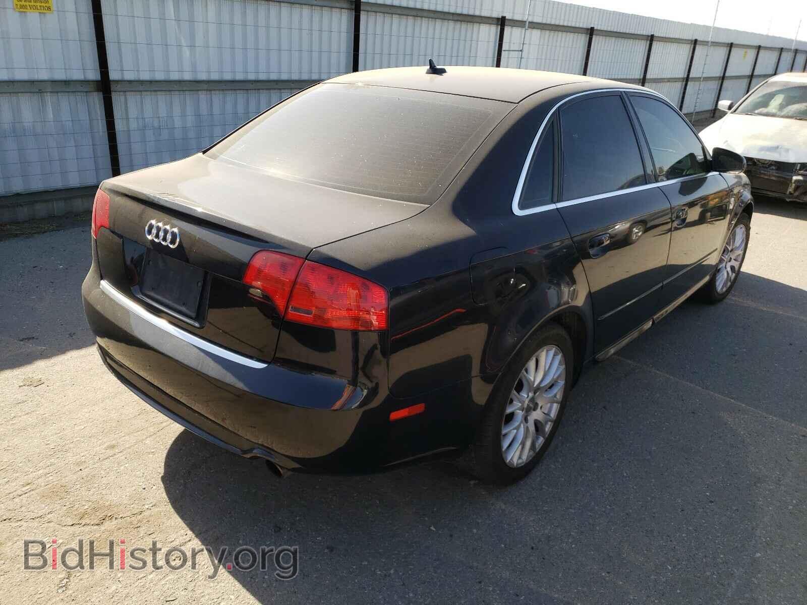 2008 AUDI A4 - VIN: WAUAF78E28A166597 - Фото 4
