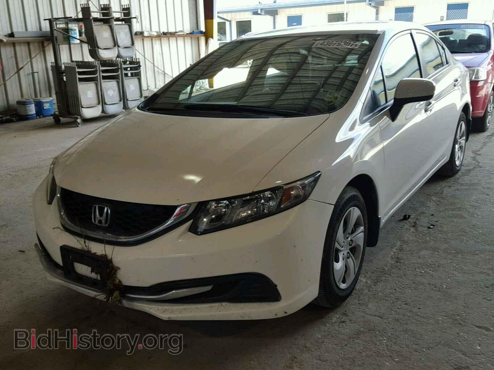 2014 HONDA CIVIC - VIN: 19XFB2F55EE077514 - Фото 2