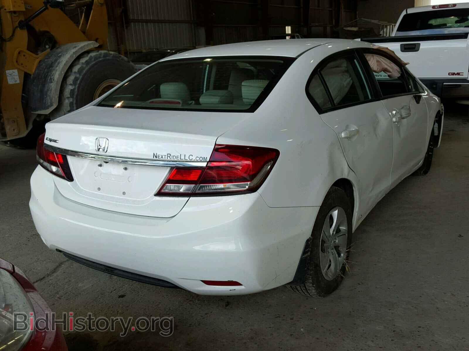 2014 HONDA CIVIC - VIN: 19XFB2F55EE077514 - Фото 4