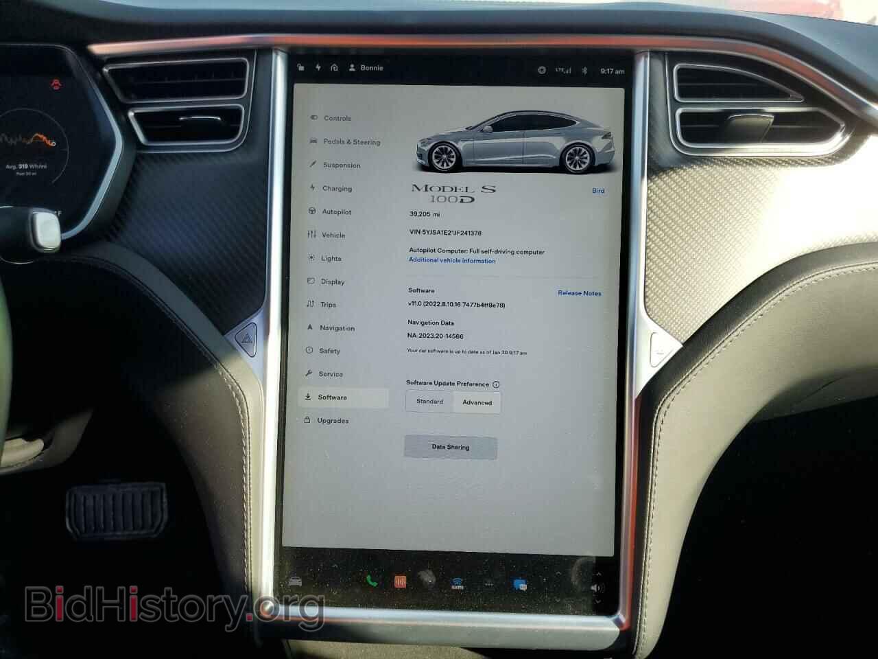 2018 TESLA MODEL S - VIN: 5YJSA1E21JF241378 - Photo 9