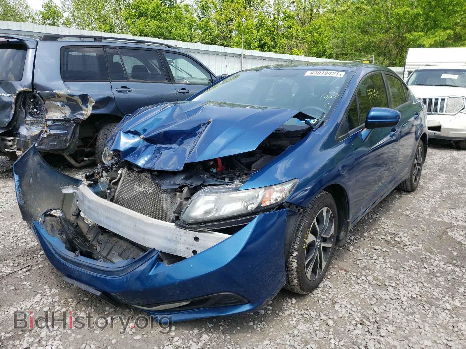 2014 HONDA CIVIC - VIN: 19XFB2F86EE028686 - Фото 2