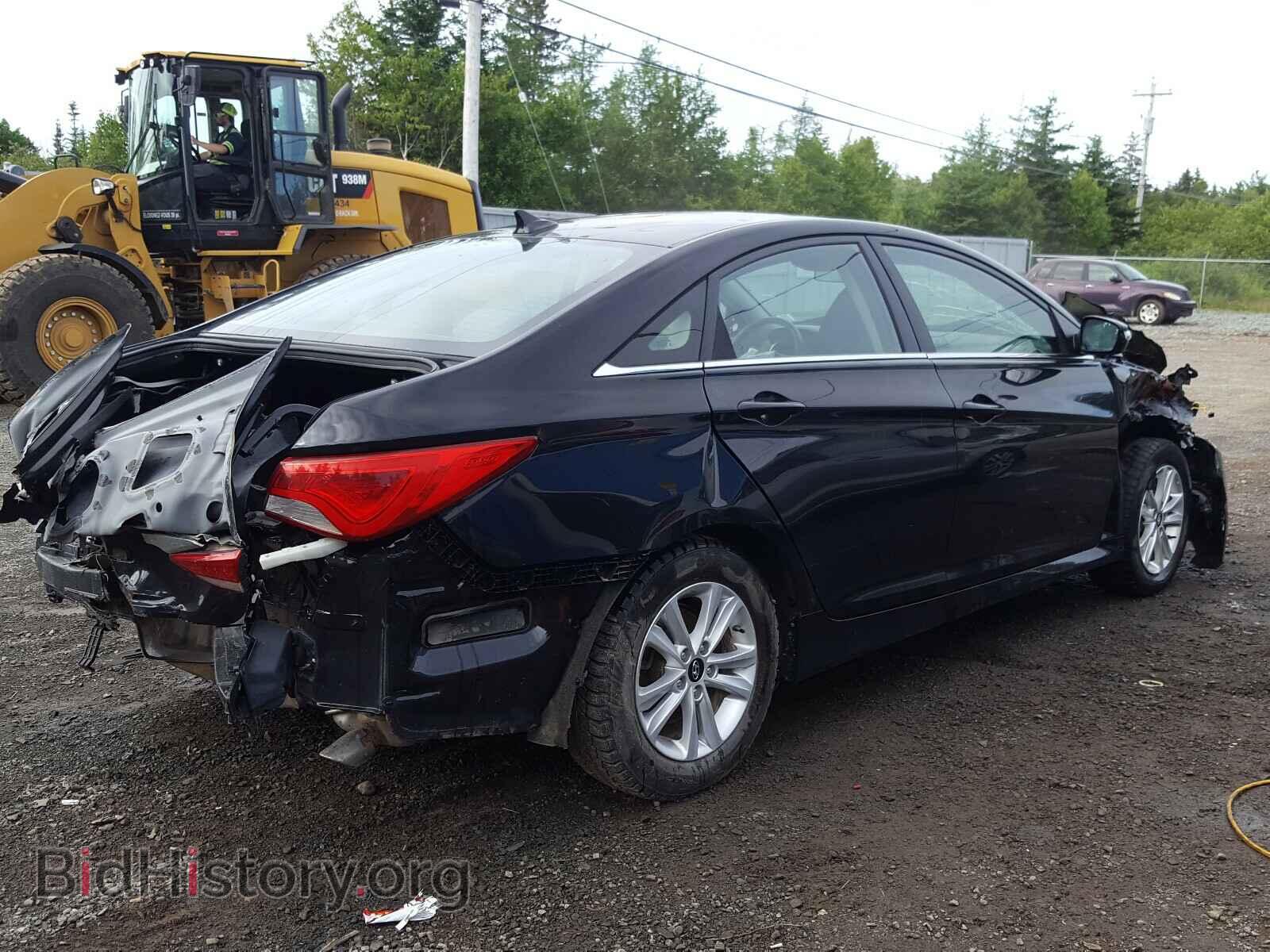 2014 HYUNDAI SONATA - VIN: 5NPEB4AC4EH877052 - Фото 4
