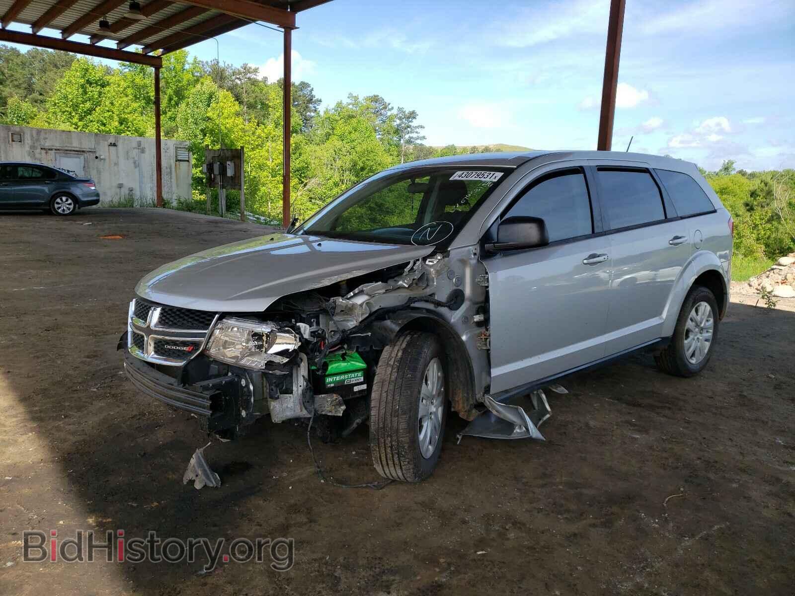 2014 DODGE JOURNEY - VIN: 3C4PDCAB1ET182158 - Фото 2