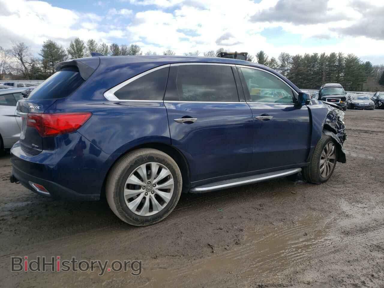 2014 ACURA MDX - VIN: 5FRYD4H49EB037609 - Фото 3