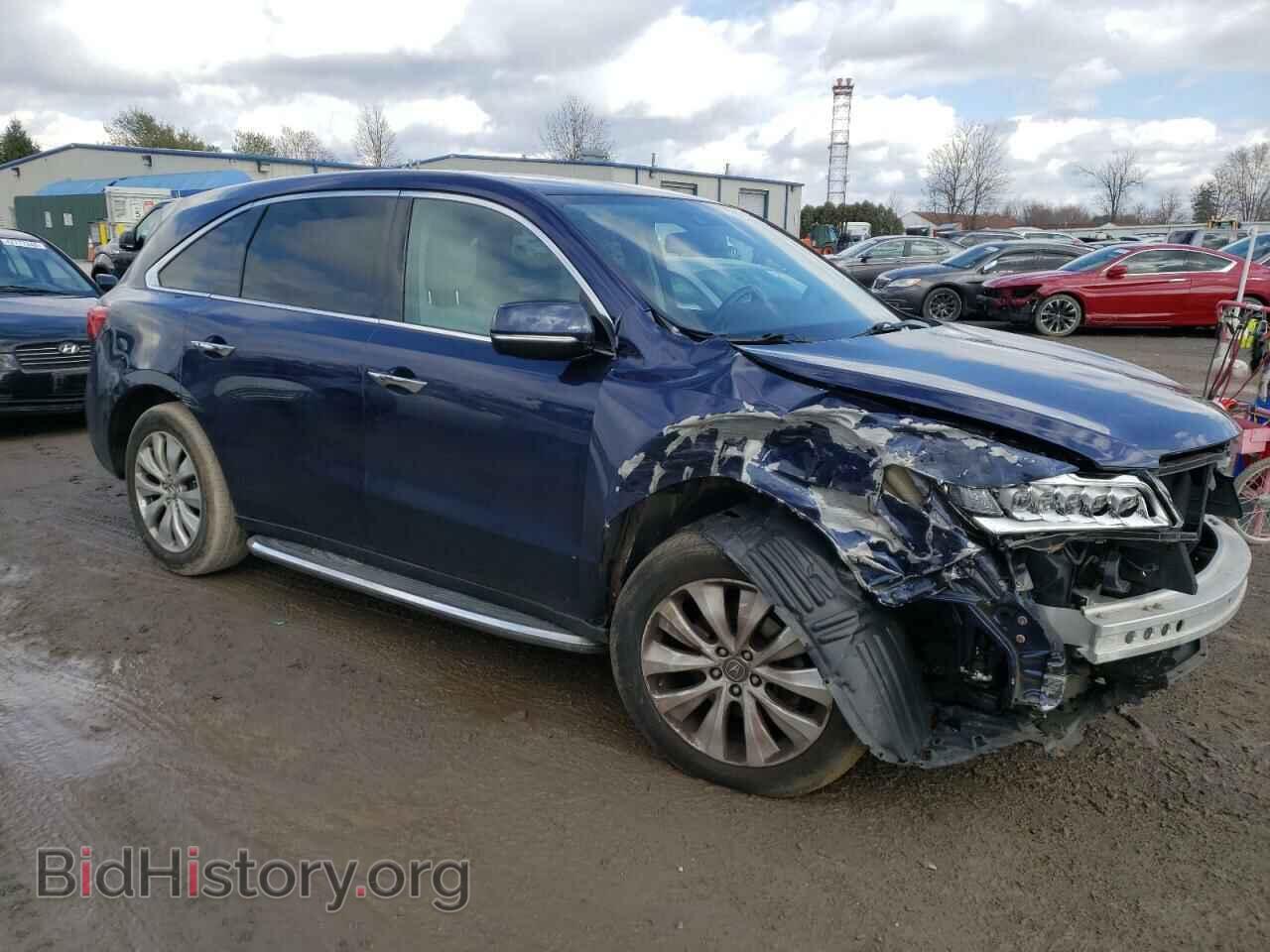 2014 ACURA MDX - VIN: 5FRYD4H49EB037609 - Фото 4