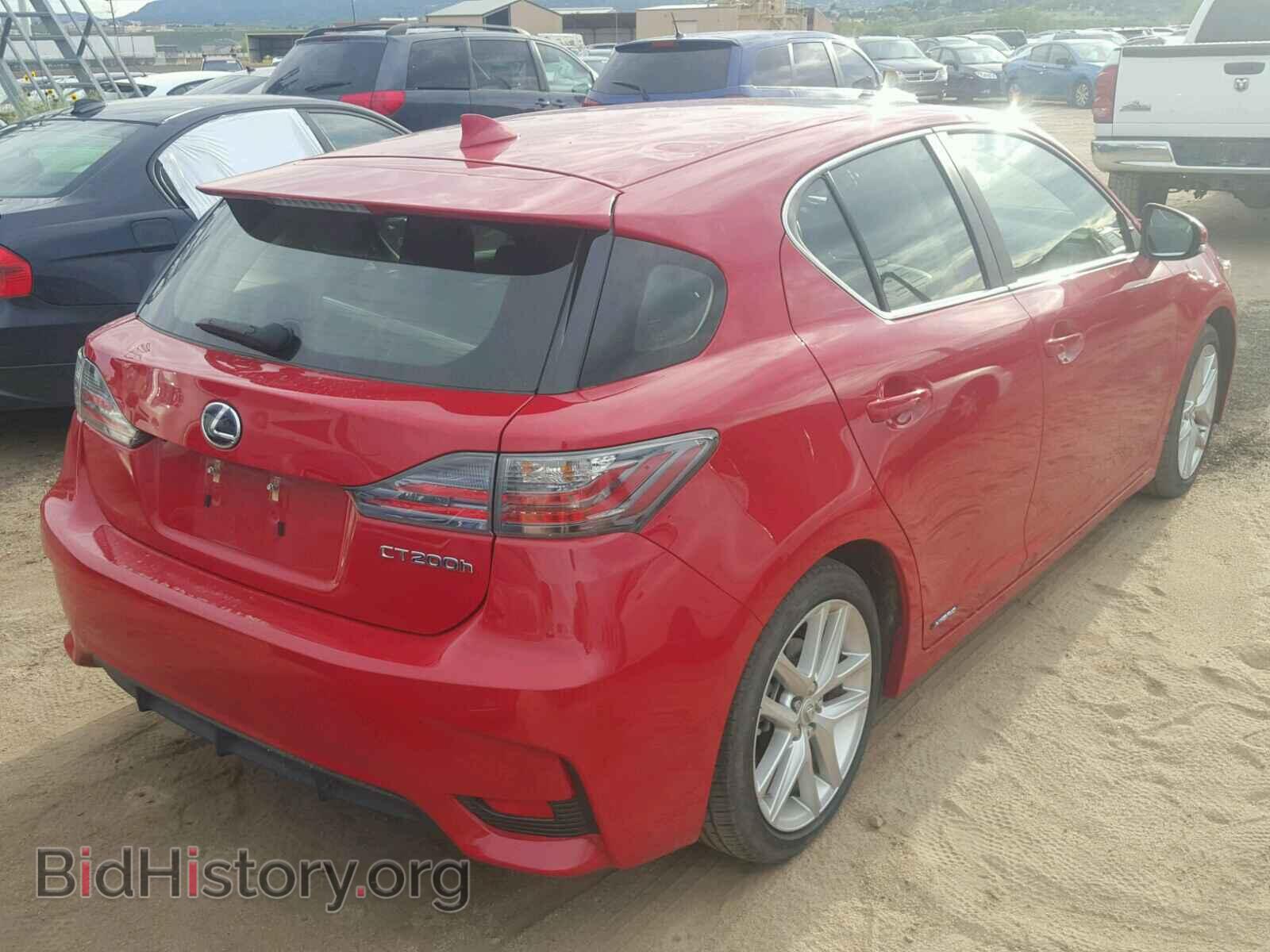 2015 LEXUS CT 200 - VIN: JTHKD5BH4F2225711 - Фото 4