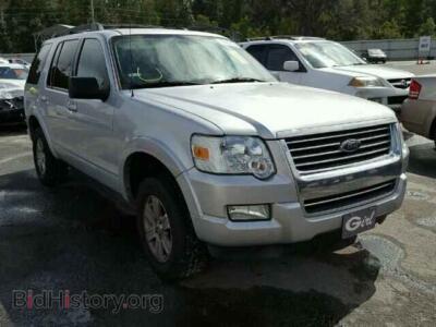 2010 Ford EXPLORER, серебристый — VIN 1FMEU6DEXAUA94977, Copart