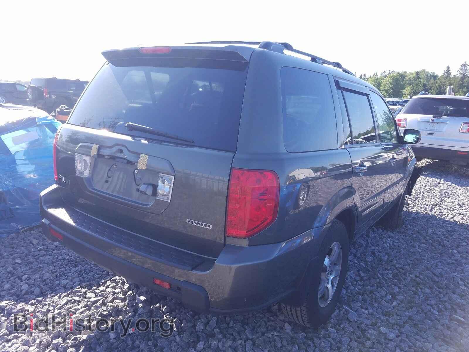 2006 HONDA PILOT - VIN: 2HKYF18766H002677 - Фото 4