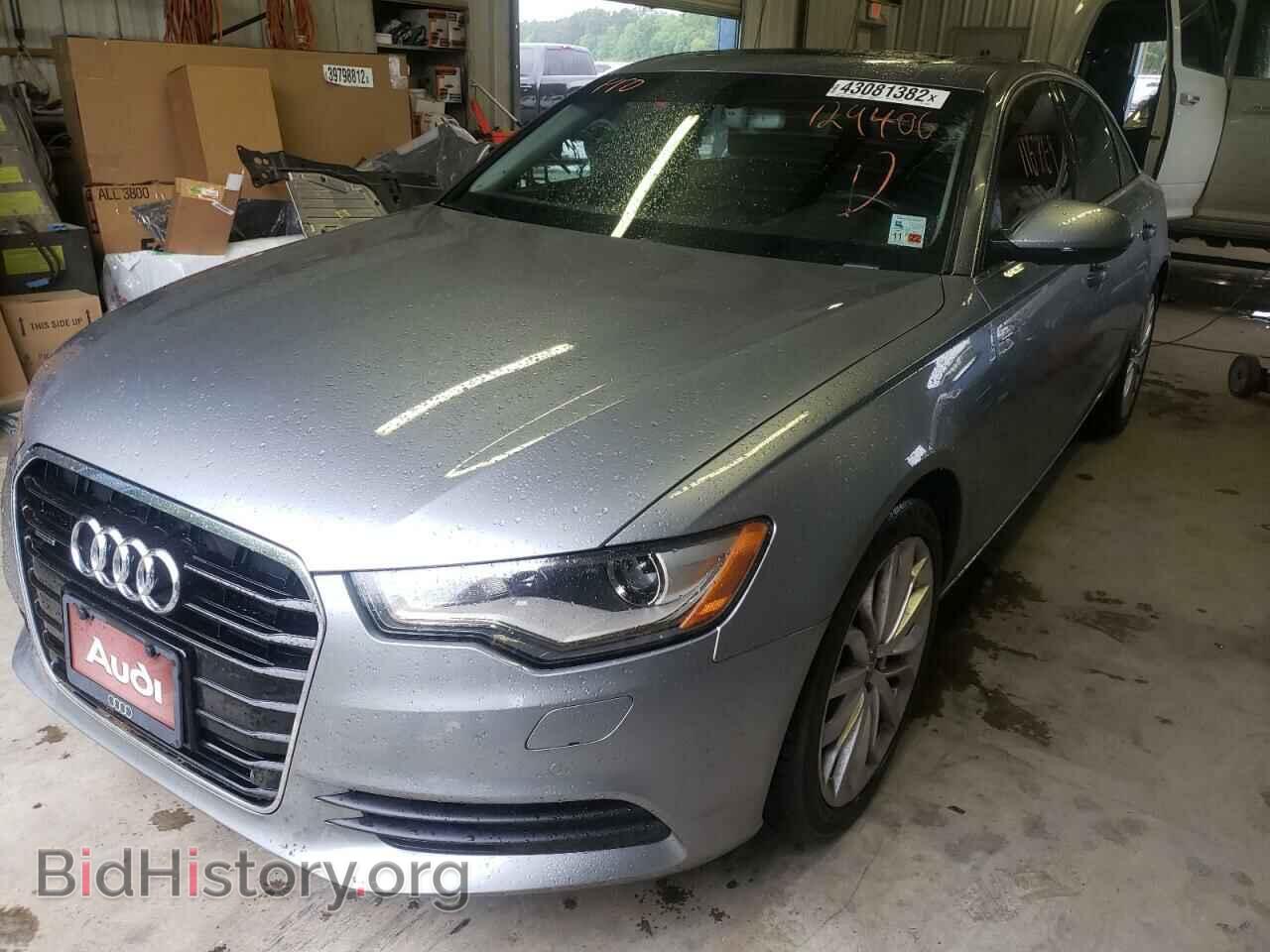 2014 AUDI A6 - VIN: WAUGFAFC8EN129406 - Фото 2