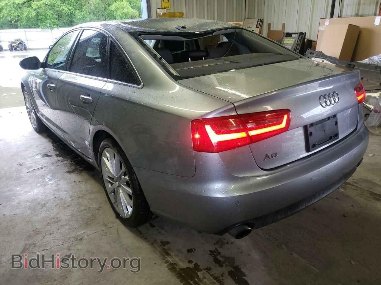 2014 AUDI A6 - VIN: WAUGFAFC8EN129406 - Фото 3